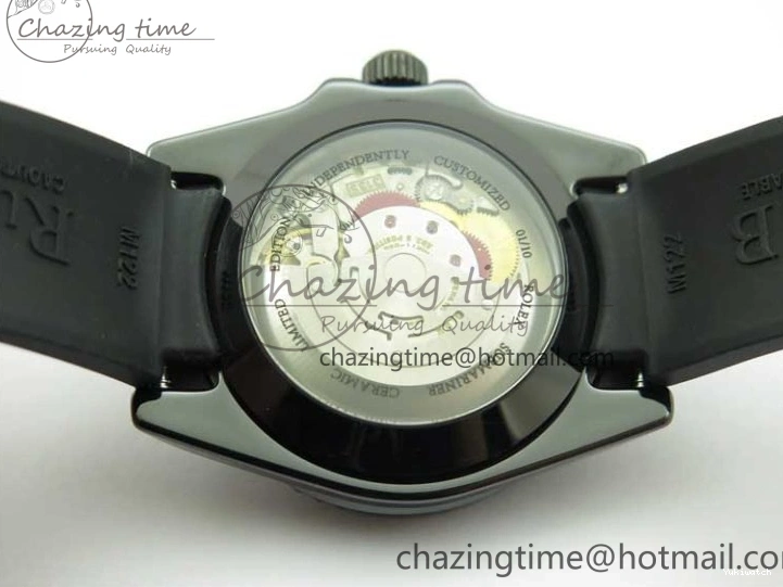 Edition SA3135 Black Black Green Strap Rubber Submariner Best 5GF Ceramic Dial on 40mm 0425